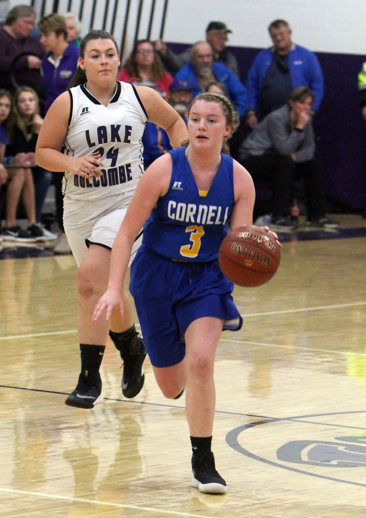 Cornell at Lake Holcombe girls basketball 12-4-18
